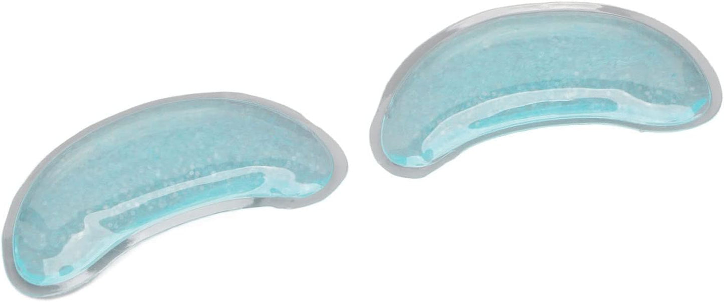 Gel Ice Pack, Reusable Cooling Eye Pads, Hot Cold Compress Leakage Proof Portable Soft and Skin Friendly under Eye Patches for Dark Circles and Puffiness