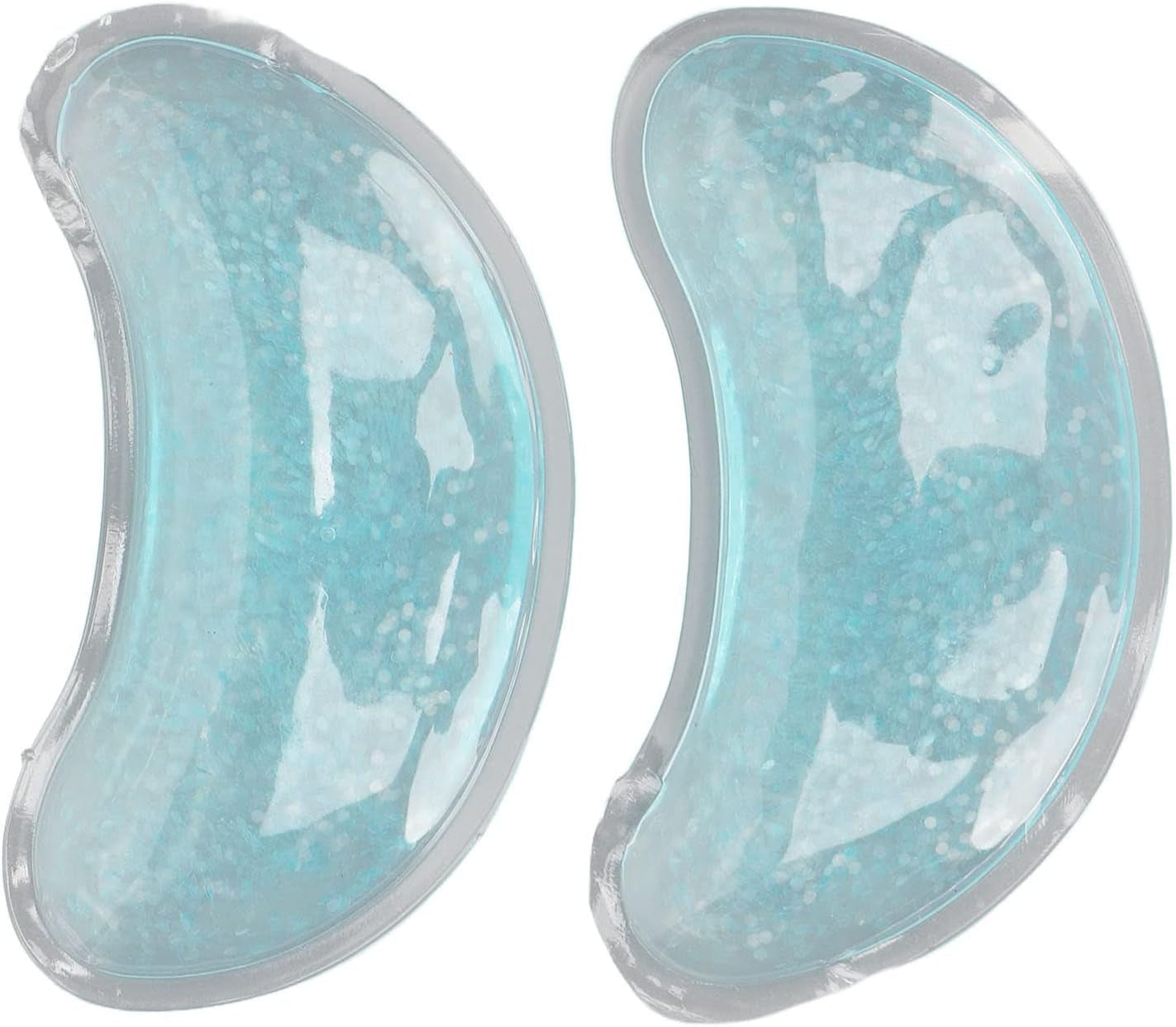 Gel Ice Pack, Reusable Cooling Eye Pads, Hot Cold Compress Leakage Proof Portable Soft and Skin Friendly under Eye Patches for Dark Circles and Puffiness