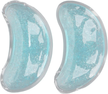 Gel Ice Pack, Reusable Cooling Eye Pads, Hot Cold Compress Leakage Proof Portable Soft and Skin Friendly under Eye Patches for Dark Circles and Puffiness